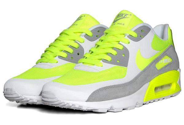 air max jaune fluo